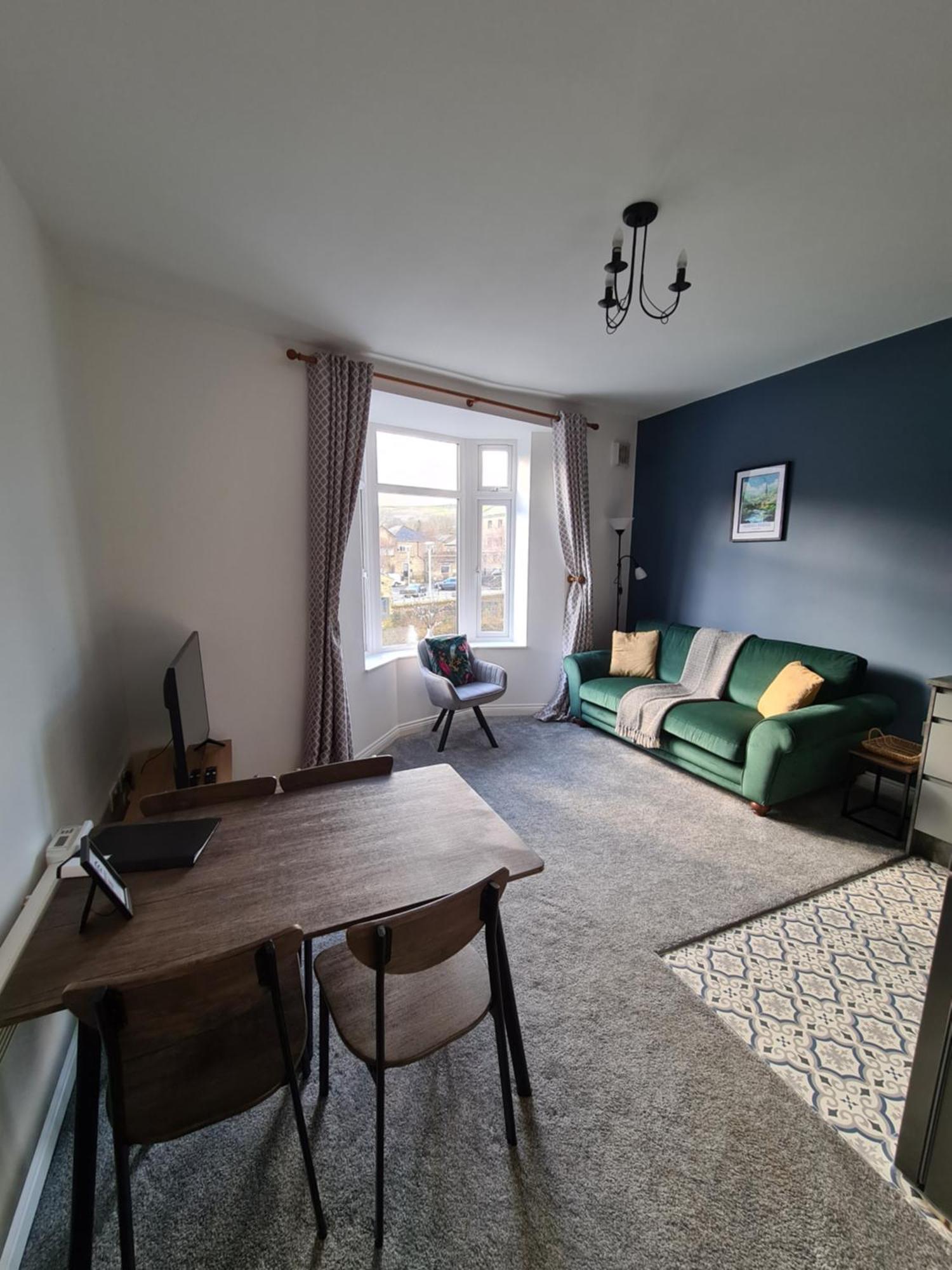 Modern River View Mytholmroyd Apartment 외부 사진