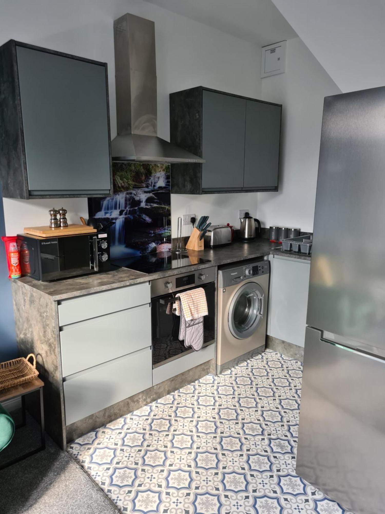 Modern River View Mytholmroyd Apartment 외부 사진