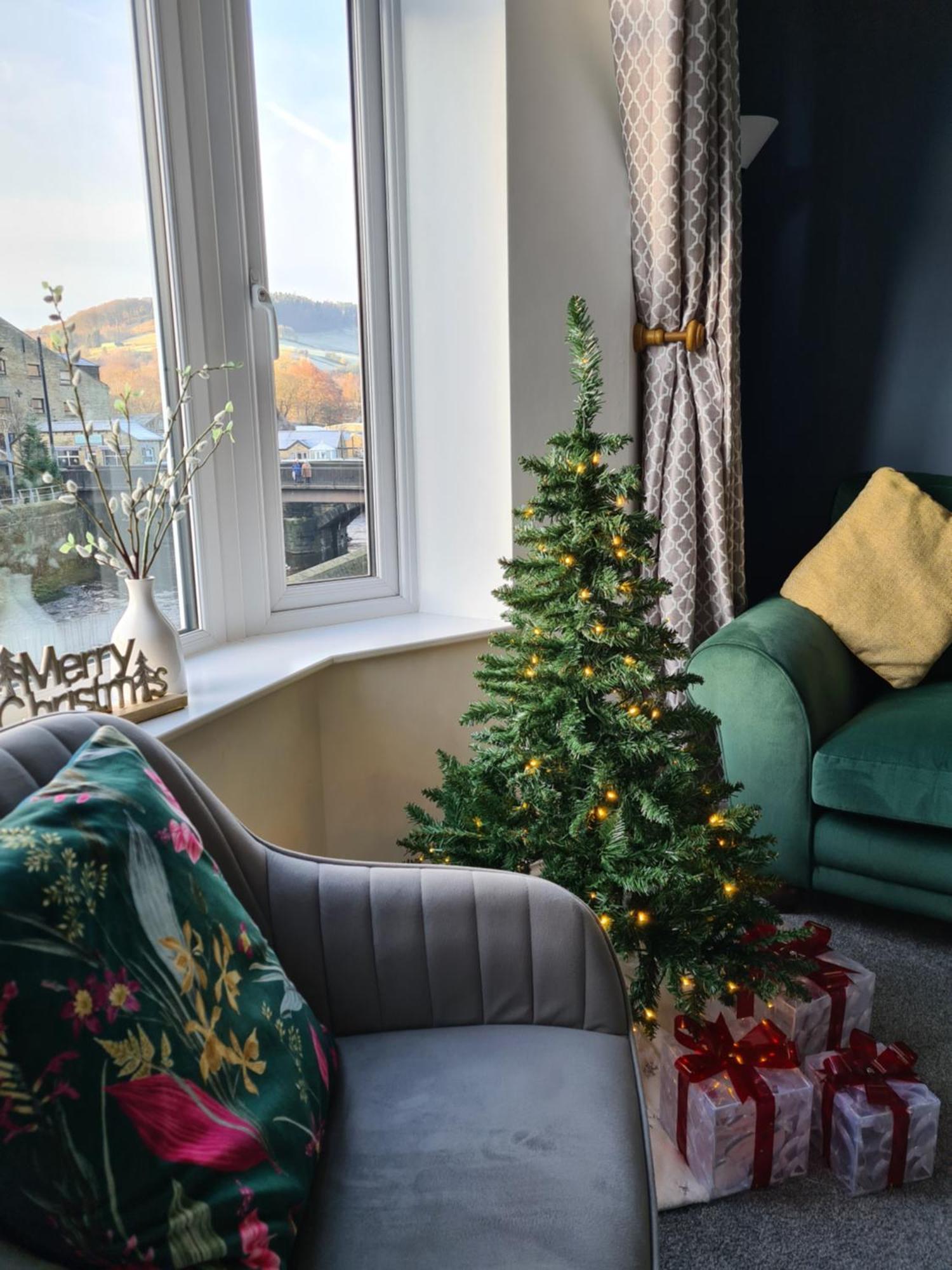 Modern River View Mytholmroyd Apartment 외부 사진