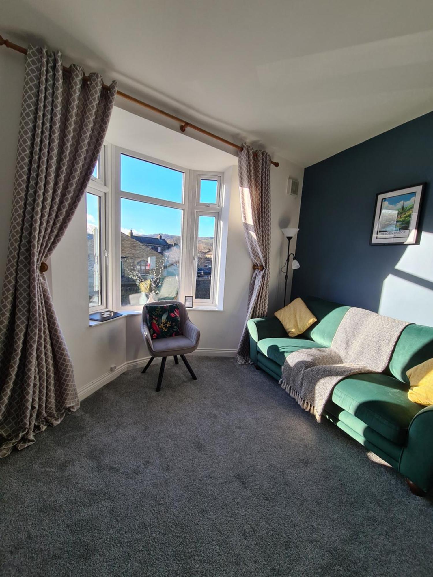 Modern River View Mytholmroyd Apartment 외부 사진
